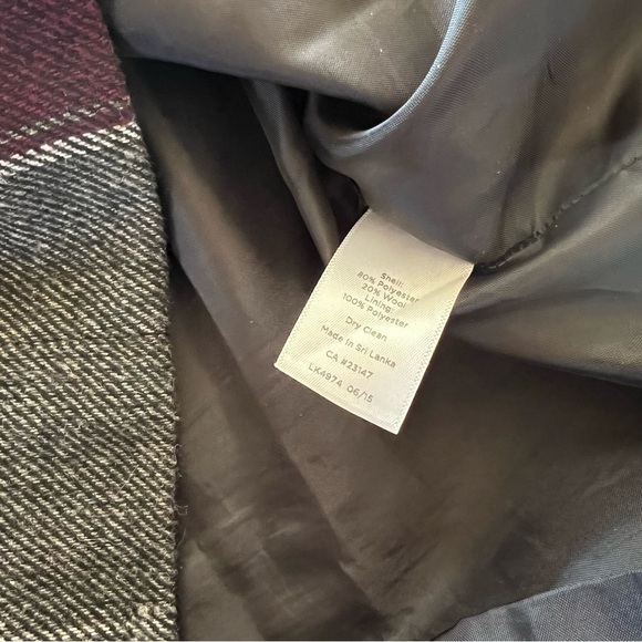 Talbots Wool Plaid Pencil Skirt - Picture 3 of 4